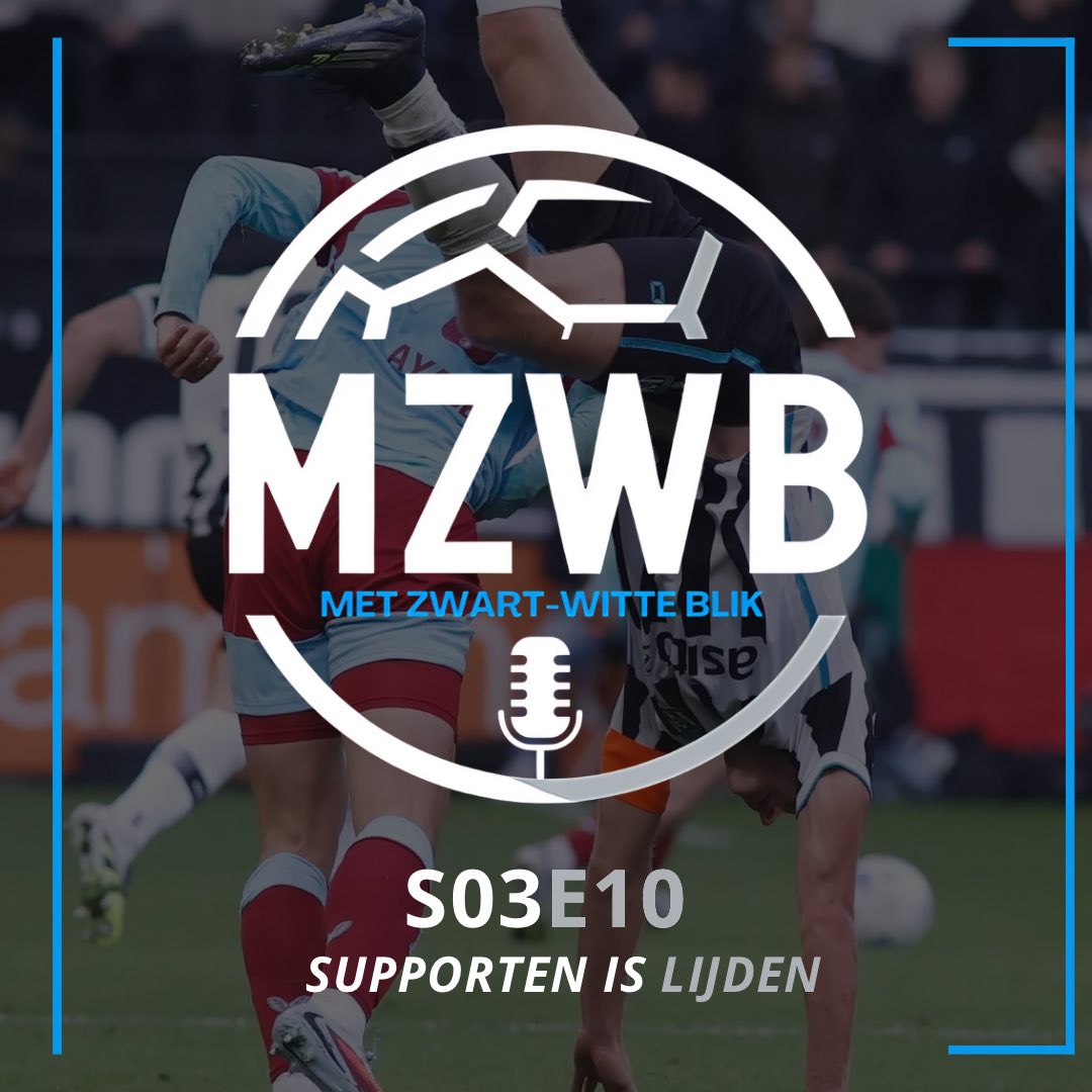 ZwartWitBlik's tweet image. 𝐒𝟎𝟑𝐄𝟏𝟎 | 𝐒𝐮𝐩𝐩𝐨𝐫𝐭𝐞𝐧 𝐢𝐬 𝐥𝐢𝐣𝐝𝐞𝐧
Na de 0-7 tegen @Feyenoord rest vooral schaamte en cynisme. 😤
@Dyonkievits , @Spookalicious87 en special guest @CasperRaymakers bespreken of dit nog op te lossen is… 🎙️

Nu online: Met Zwart-Witte Blik ⚫⚪

#MZWB