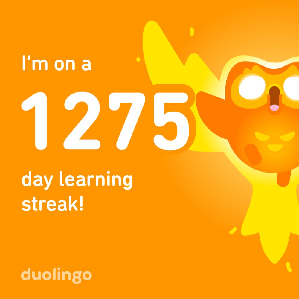 Deborum's tweet image. Learn a language with me for free! Duolingo is fun, and proven to work. Here’s my invite link: invite.duolingo.com/BDHTZTB5CWWKSD…