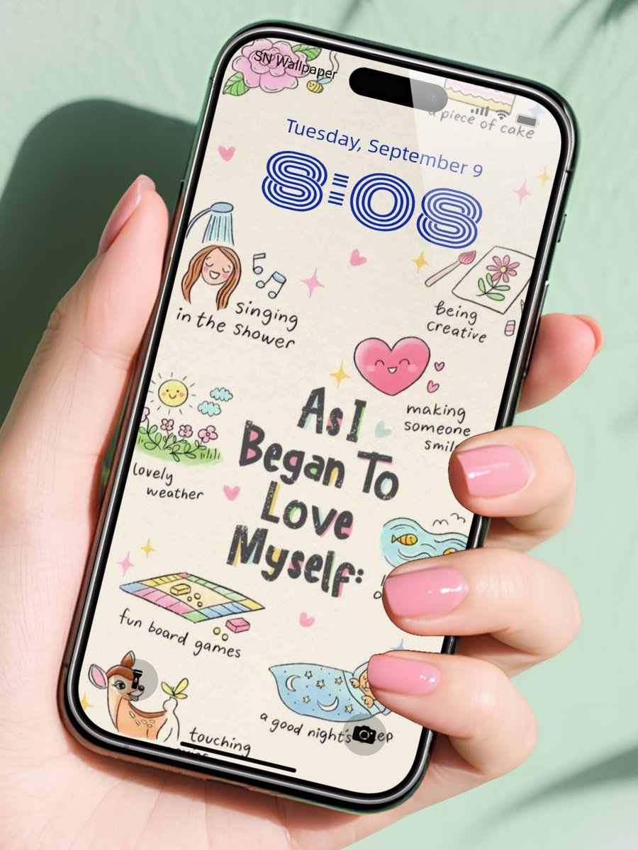 SnWalpaper4K's tweet image. As I Began To Love Myself !💗

#Wallpapers #iOS26