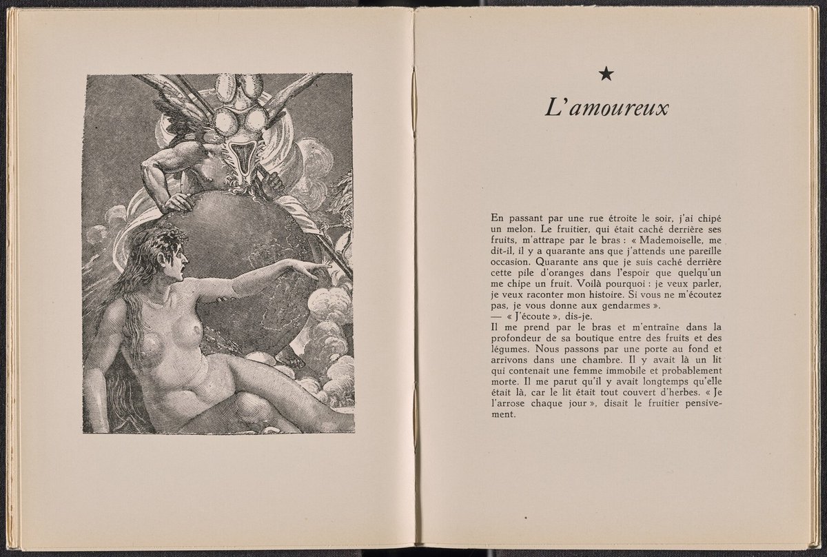 Max Ernst (@artisternst) on Twitter photo Plate (folio 18) from La Dame ovale #artbots #ernst Plate (folio 18) from La Dame ovale #artbots #ernst