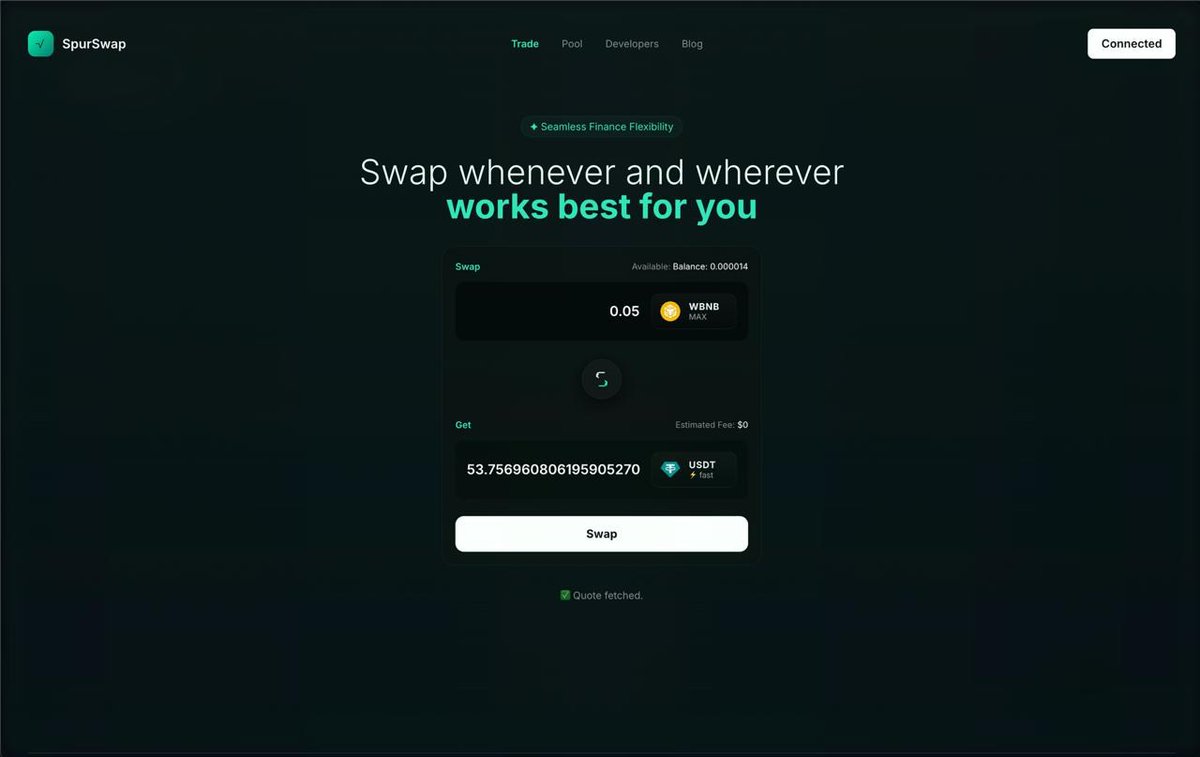 spurprotocol's tweet image. 📢 Update on the #SpurProtocol  DEX Test

We’ve received many questions about the DEX test — it’s not live yet.

✅ The test will take place on Mainnet, not Testnet.

⏱️ Duration: 24–48 hours (Coming Soon)

ℹ️ Full details about the process will be shared later this week.

⚠️…