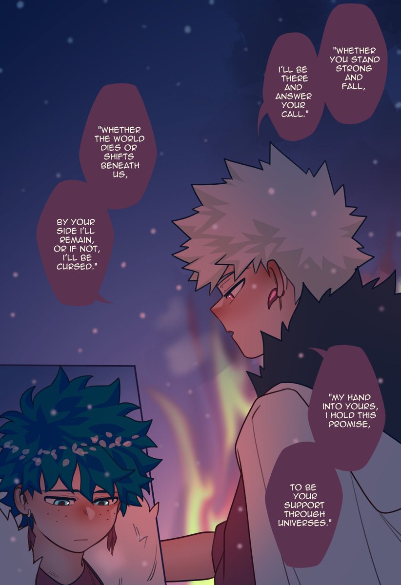 Snowbound Promise - Episode 9 🧡💚 (1/2)
(Winter AU/Omegaverse) ❄️🐺