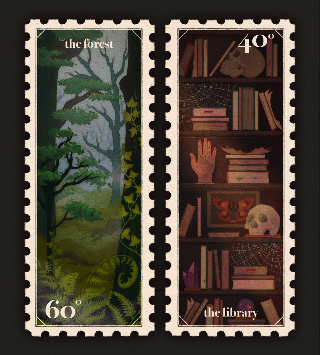 the forest / the library