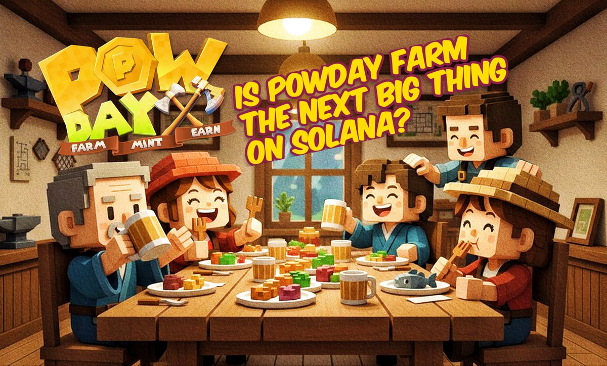 😱 Is Powday Farm the Next Big Thing on Solana?

People are starting to say that Powday Farm might be something big — the next-gen wave of P2E gaming on <a href="/solana/">Solana</a> . 🌾✨

Maybe some of those words are just friendly hype 😄, but hey… it’s already giving off a little FOMO, right?
