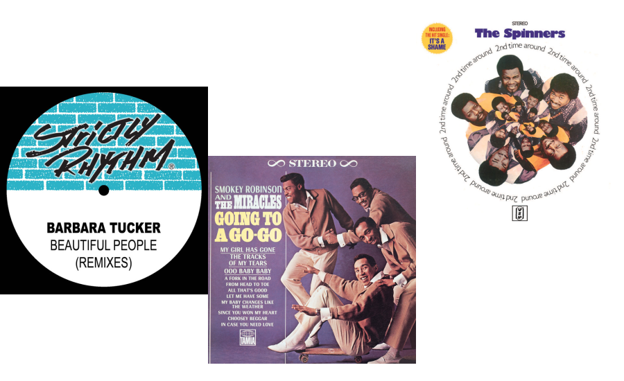 cxy's tweet image. I'm @bopping_to
Beautiful People (Underground Network Mi... by @imbarbaratucker
Ooo Baby Baby by Smokey Robinson & The Miracles
It's A Shame by The Spinners
▶ bopping.to/@cxy