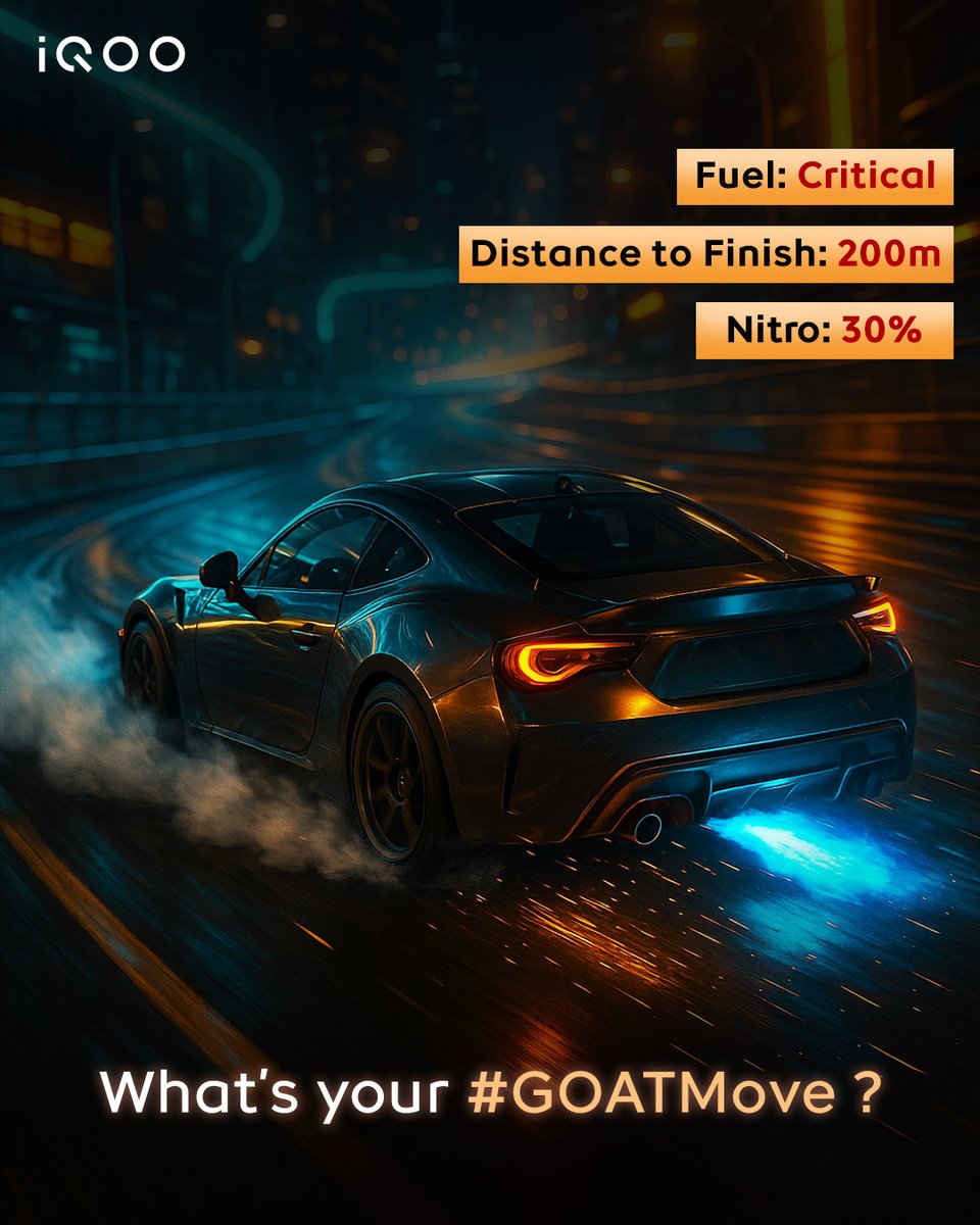 nipunmarya's tweet image. The finish line’s closing in… what’s your move? #BeTheGOAT