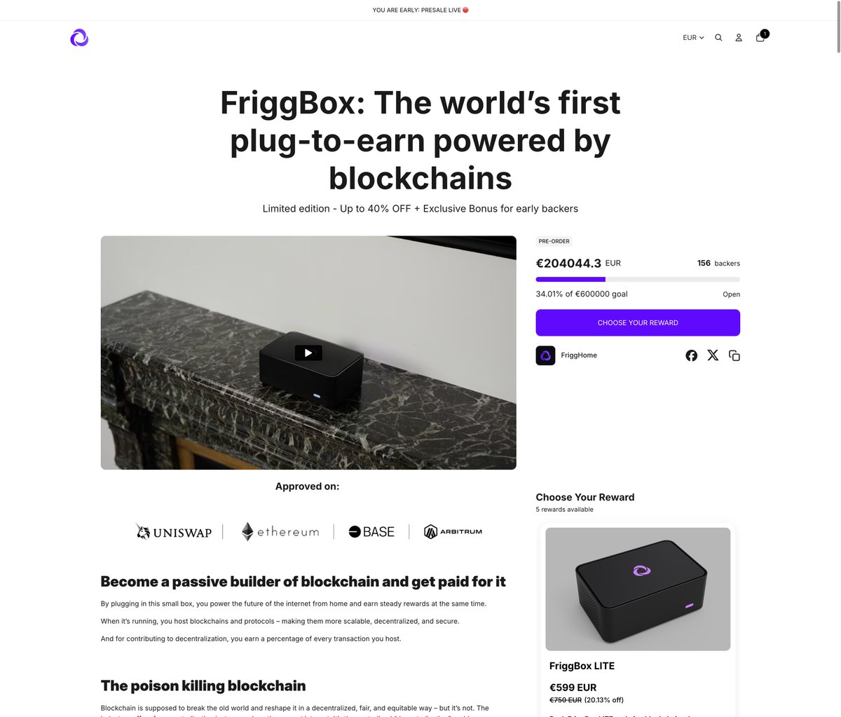 Fundlifyapp's tweet image. 🚀 Friggbox made $230K in 5 days—all through pre-orders.

No inventory. No ads. Just real demand.

They used @fundlify to crowdfund their launch directly on Shopify.

See how: friggbox.com/pages/friggbox…

Try Fundlify: apps.shopify.com/fundlify

#ecommerce #Shopify #crowdfunding