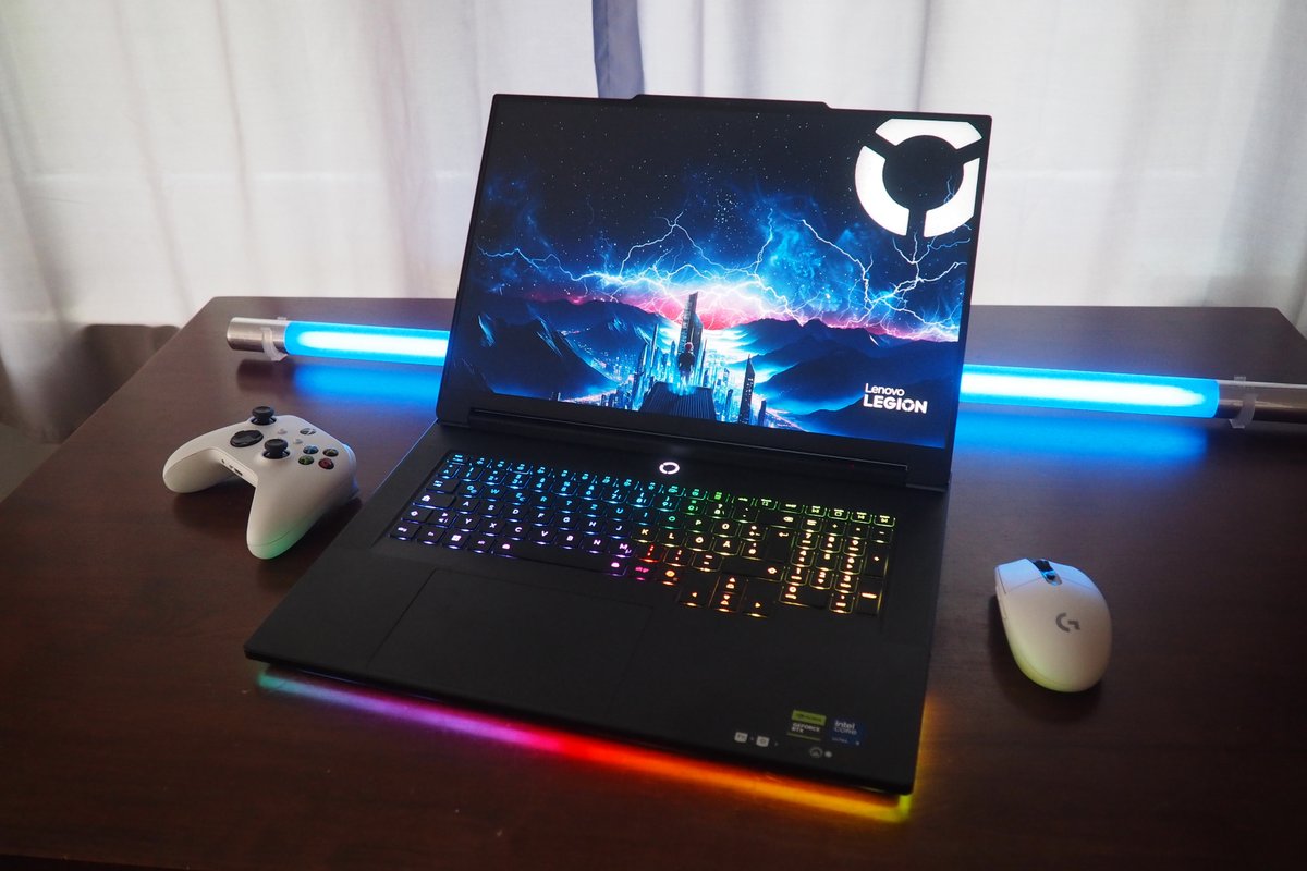 notebookcheck's tweet image. Der stärkste Gaming-Laptop auf dem Markt? Lenovo Legion 9 18 mit RTX 5090 im Test dlvr.it/TNnlVZ #GamingLaptop #LenovoLegion #RTX5090 #Gamer #NotebookTest