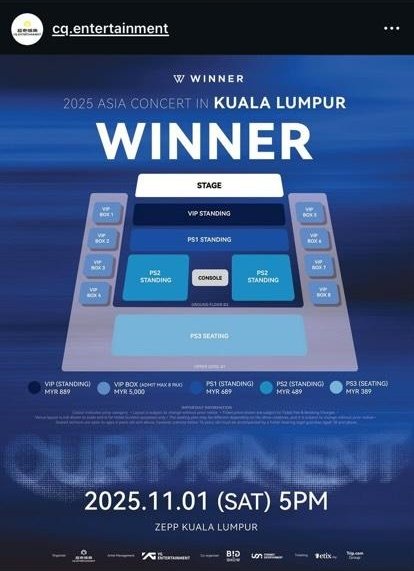 niknhas's tweet image. WTS !! Help RT!

Hai, ada INNER CIRCLE ke kat sini. We have 1 extra ticket for [OUR MOMENT] 2025 ASIA TOUR in KUALA LUMPUR

1x VIP Standing (incl. banefit)

For more details, can dm @iyliaadhwa94

#pasarwinner #WINNERinKL #OURMOMENTinKL #WINNERinMY #OURMOMENTinMY