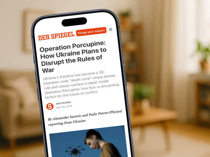 German is hard – even (or especially?) for a Swiss like me. That’s why I’m thrilled about The German View — <a href="/derspiegel/">DER SPIEGEL</a>'s new Substack, bringing sharp European insights to the world, in English. Free until Nov 1 👉 derspiegel.substack.com