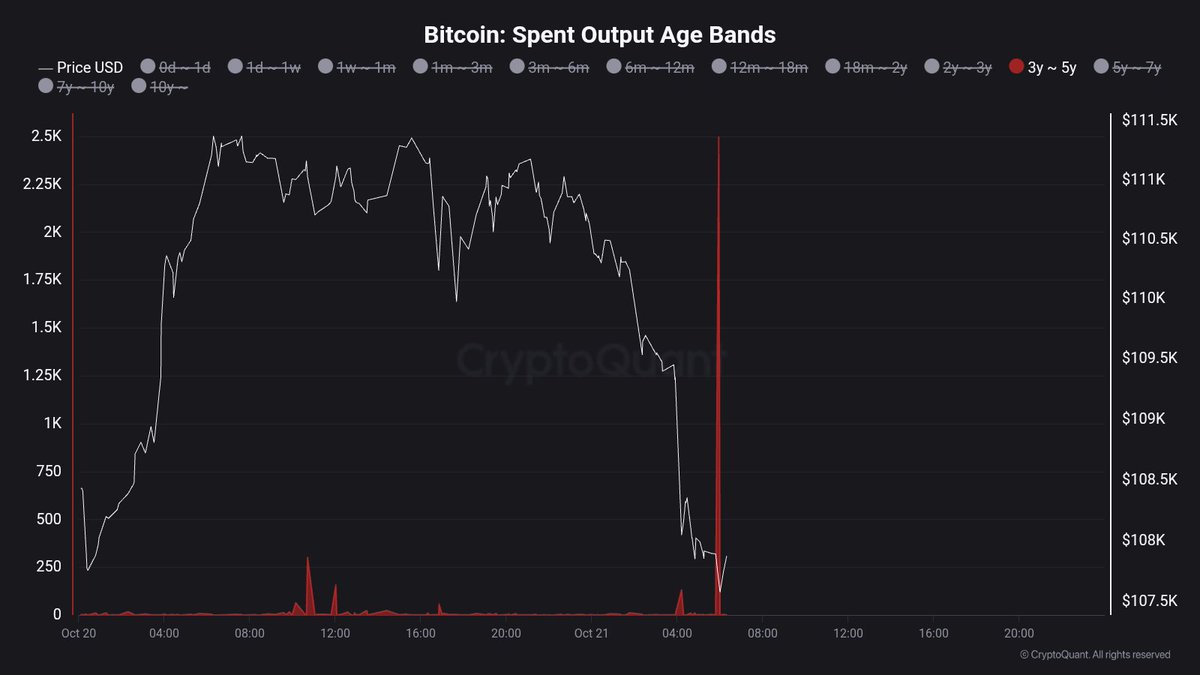 2,496 Bitcoin Moved After Years Of Inactivity – Long-Term Holders Take Action