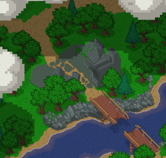 Ｓｎｅａｋ Ｐｅｅｋ 

 The Crow’s Keep (Unfinished Build)

The mist begins to part, revealing what lies beyond the bridge, the early structure of the Crow’s Keep, an ancient fortress whispered about in every tale.

- Dare to cross the bridge, Looters !

#rootsandloots #rtlt