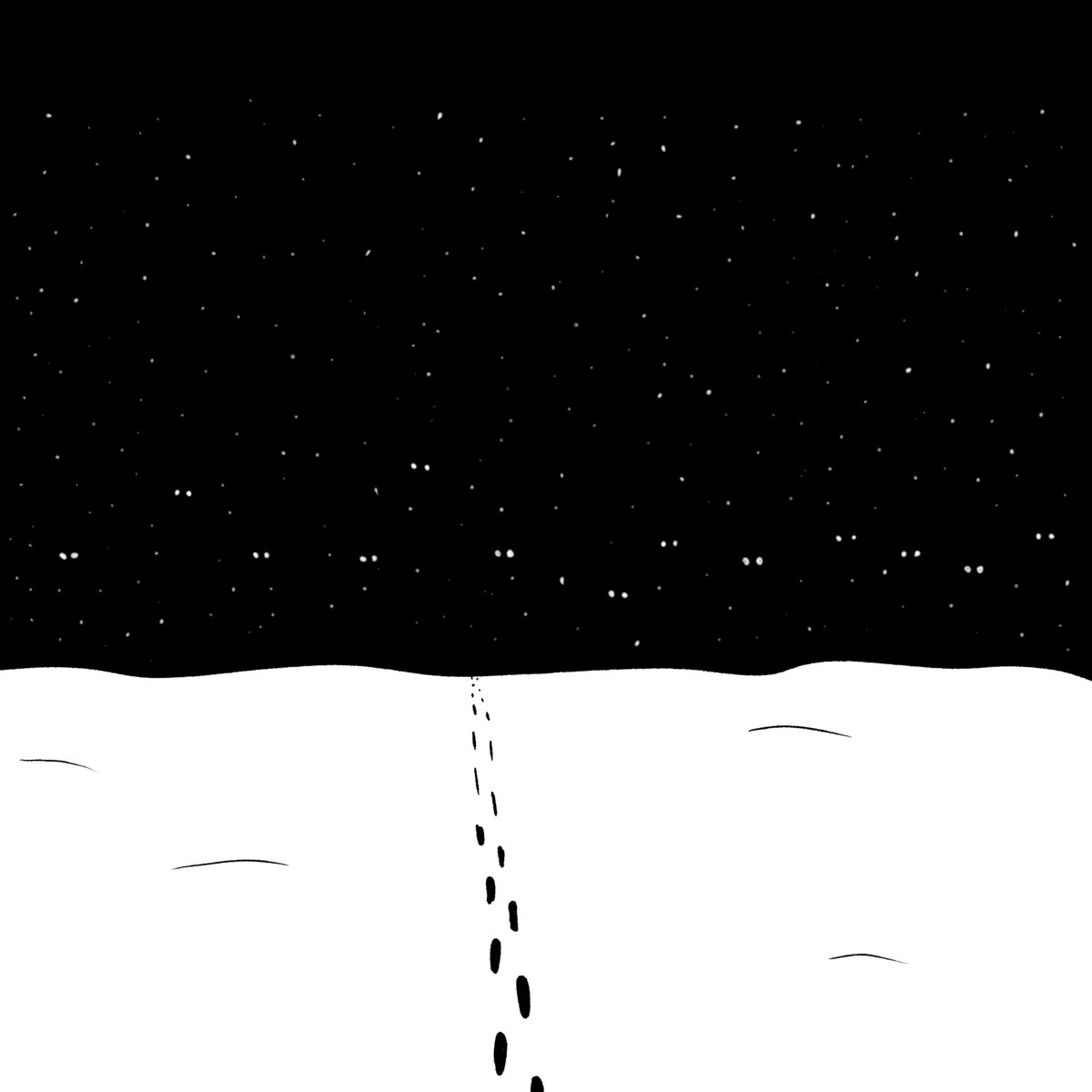 CrimsonJBK's tweet photo. I think the only thing more terrifying then being stuck in the arctic is seeing someone you've never met before there. #Inktober #Inktober2025 #inktoberday19 https://t.co/crLGqeJvVh