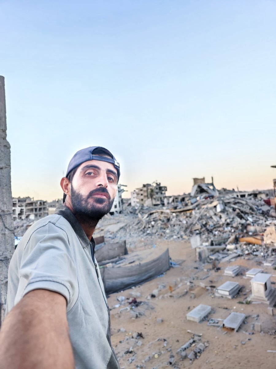 صباح الخير من فوق ركام بيتنا 🖤