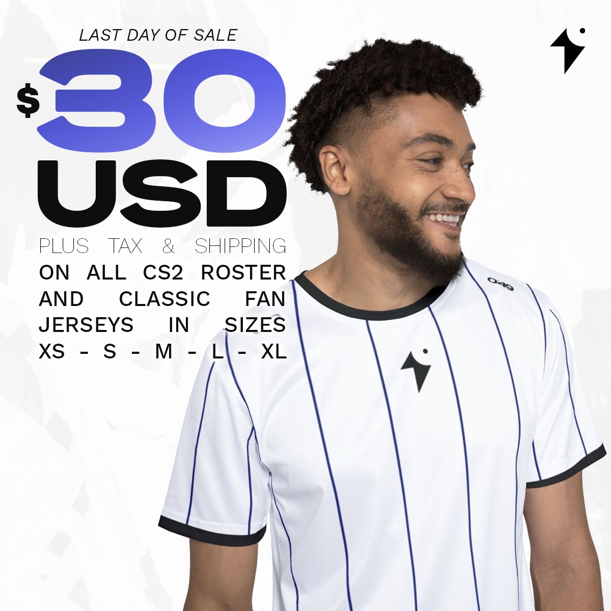 ⚡️Today is the last day of our week long sale, ONLY $30 USD (plus tax/shipping) for our Official Jerseys

⚡️ Get yours today, prices will never be this low again!

⚡️ outfit49.printify.me
