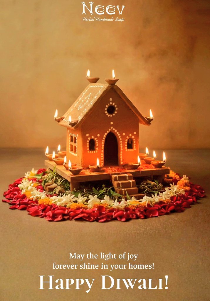 NeevSoaps's tweet photo. #NeevHerbalHandmadeSoaps wishes everyone a very Happy Diwali.. 🪔🎇🪔 https://t.co/2gWH5AZq1b