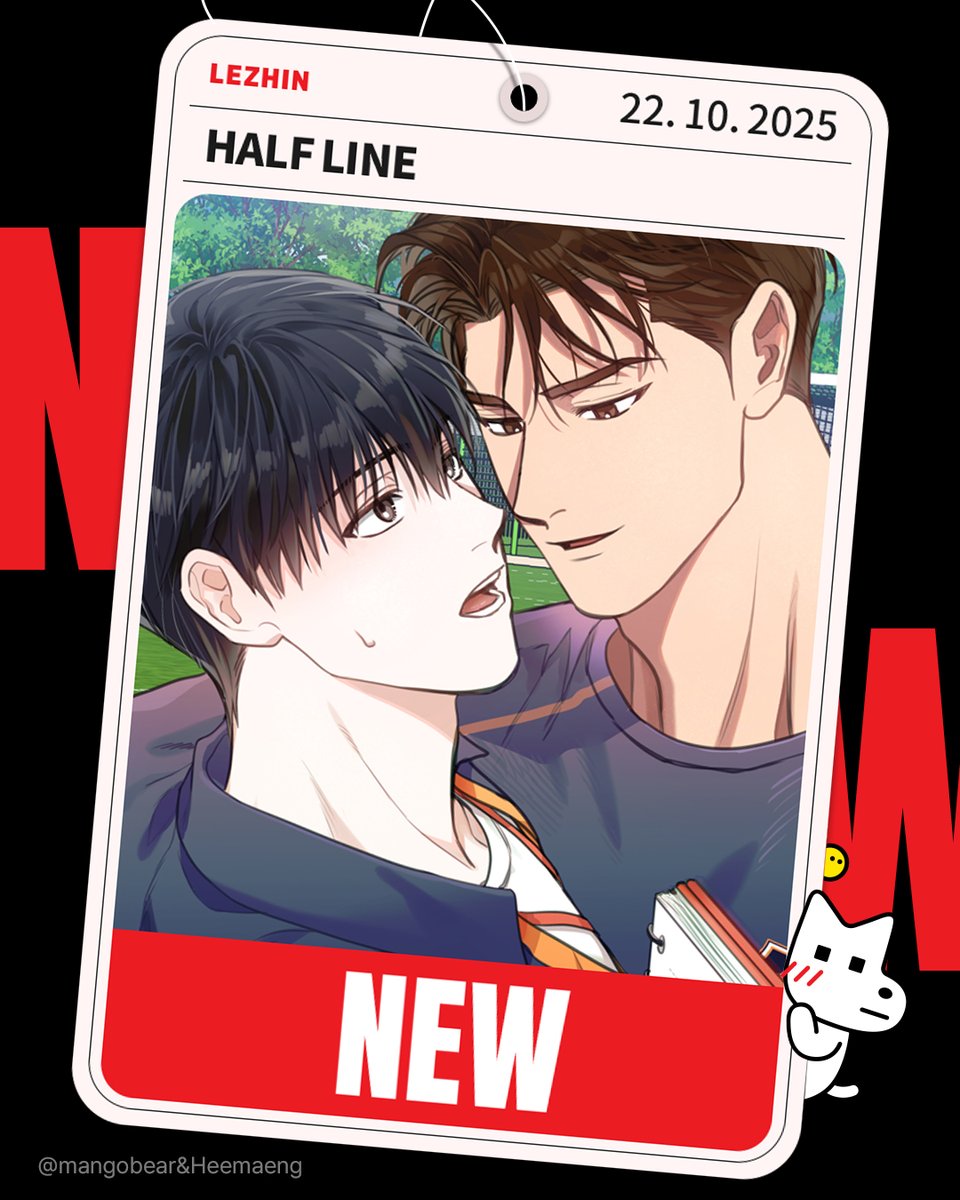 โค้ชมือใหม่กล้าเลือกปฏิบัติกับนักกีฬางั้นเหรอ?
ฉันก็พร้อมเปิดศึกแล้ว... ⚽️ <HALF LINE> 🏆

📌 22.10.2025

#HALF_LINE #อัพทุกวันพุธ
#BL #Yaoi #Manhwa
#OnlyLezhinTH #LezhinTH