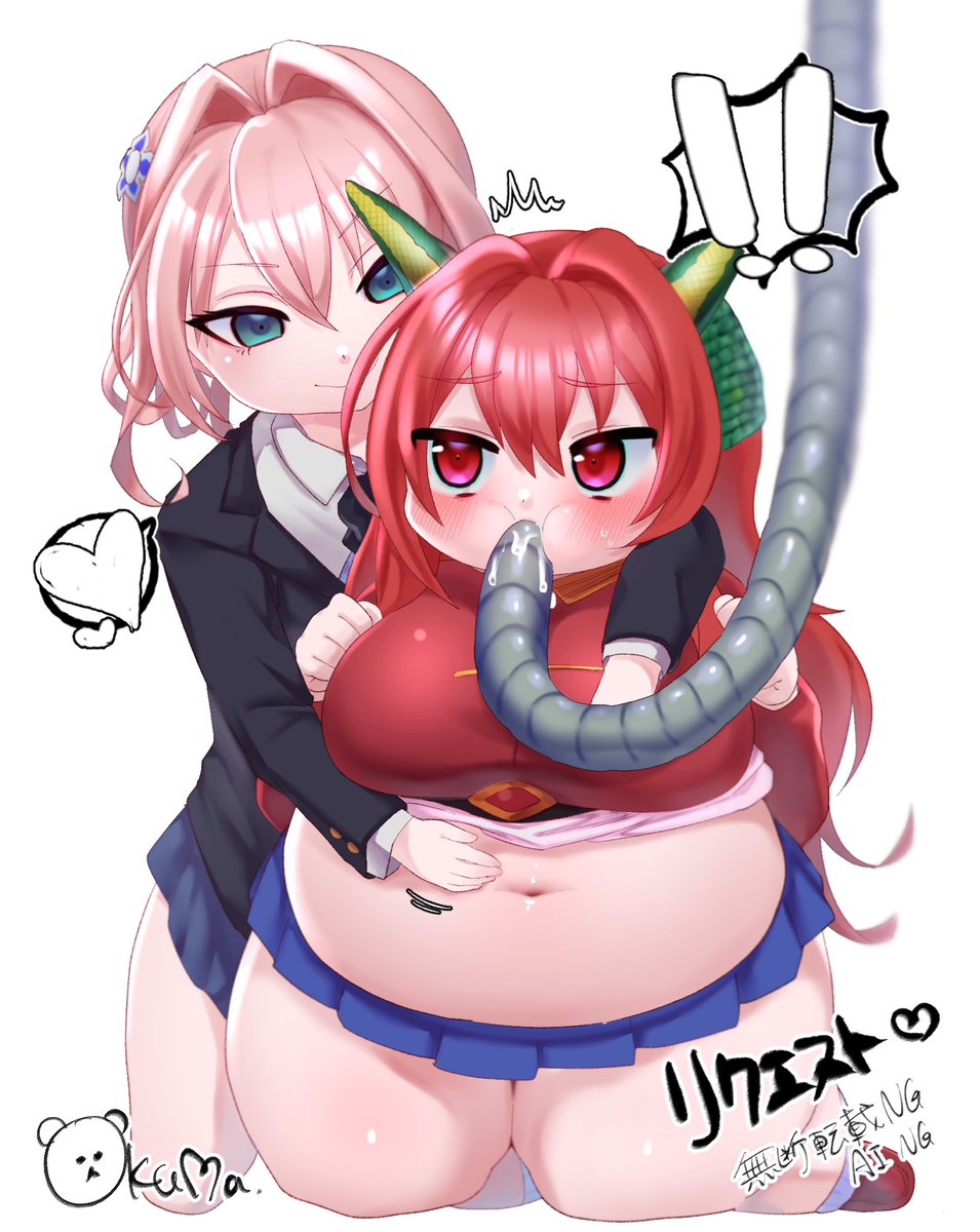 よその子リクエスト描かせて貰いました！🐻