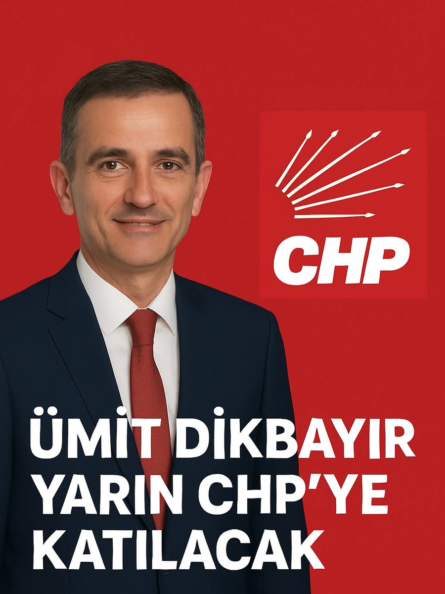 #İYİ parti'den seçilen ve Akşener'le anlaşamayarak
ayrılan ve Akşener'den izin çıkmayınca iyi partiye dönemeyen
Sakarya Milletvekili Sn.@umitdikbayi  #CHP grup toplantısında Cumhuriyet Halk Partisi’ne katılarak , siyasi hayatına @chp devam edecek.