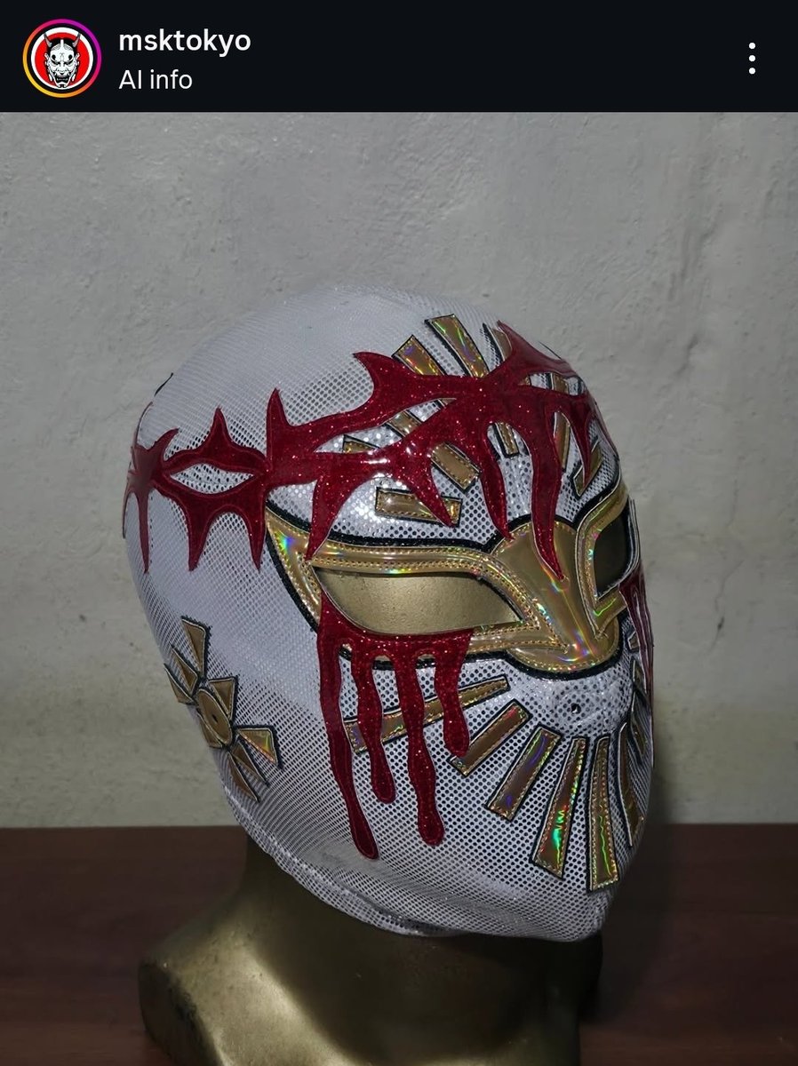 elClubLucha's tweet image. Check out this sick custom Místico/Soberano Jr fusion mask by msktokyo on IG 😮💨😮💨😮💨🔥🔥🔥