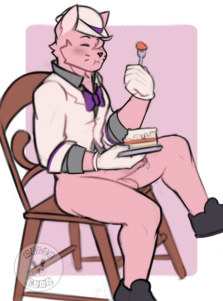 Watson's eating cake when Holmes' is right there-
smh

c0mm for <a href="/gatorinthedark/">Peebs @ MFF (Comms Open)</a>
