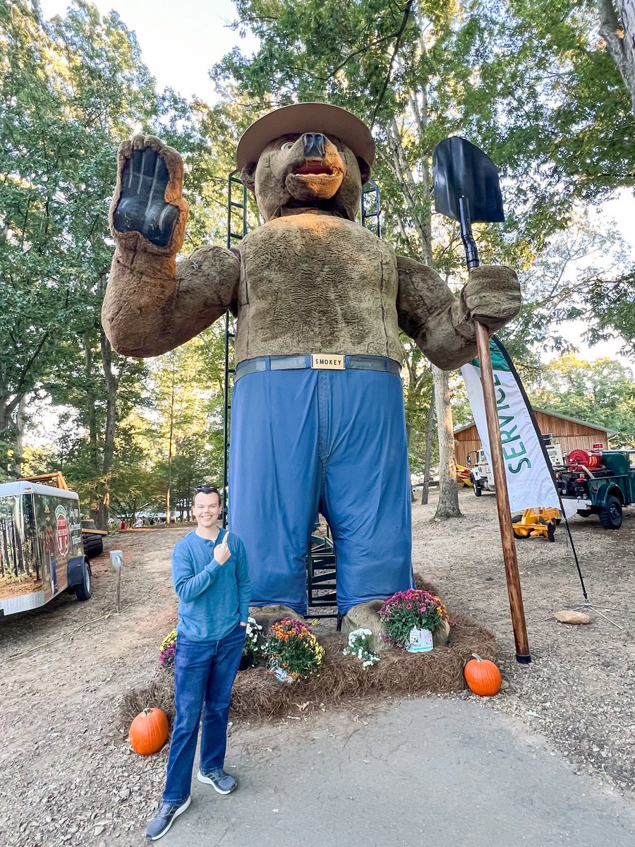 Met a celebrity at the NC State Fair.