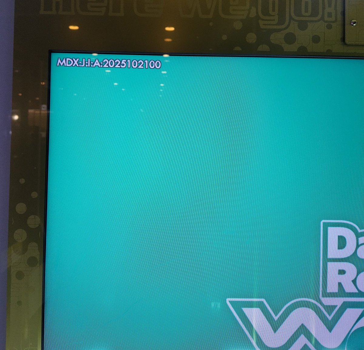 6gerget's tweet image. DDRでアプデ更新。今のところゲーム内の変更は見当たりませんでした。#DDR #DDR_WORLD