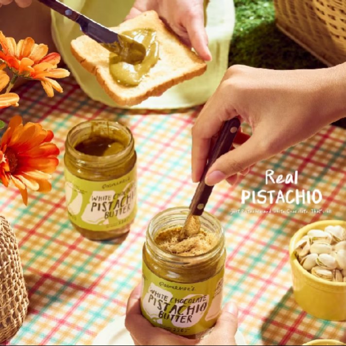 GoodShare5's tweet photo. ₊˚✧ ˖°
   💚🧈 S N A C K  T I M E 
   *ੈ✩‧₊˚ *ੈ✩‧₊˚ 

#เนยถั่ว #Pistachio Butter จาก Paweenee’s 💚
เนยพิสตาชิโอ! หอม มัน โปรตีนสูง ☁️💫

✓สายคลีนต้องเลิฟ! ทาขนมปัง โปะโยเกิร์ต หรือกินกับผลไม้ก็เริ่ด
💰 ฿265 - ฿555.-

 https://t.co/JSEuTE3PVf

#HealthyFood #คลีนฟู้ด https://t.co/rgnTwr7VEu