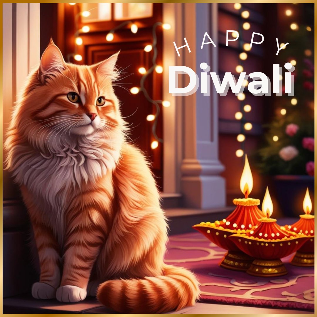 hrikutoys's tweet image. Diwali: The festival where we illuminate the universe, deck out our homes, and, oops, accidentally set our diet plans ablaze too! Happy Diwali!
#catnip #catmeme #uttarakhand #cattoys #cats #hrikutoys #hrikucattoys