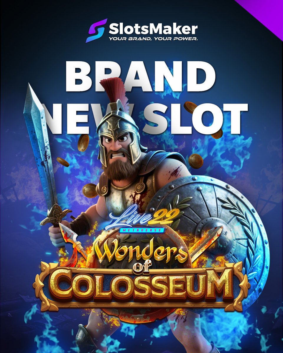 slotsmaker's tweet image. 🏛️ @slotsmaker and @Live22iGaming have joined forces to take you back to ancient Rome with their brand new slot: Wonders of Colosseum!

🔥 Read the full article: slotsmaker.com/slotsmaker-ann…

#SlotsMaker #Live22 #WondersOfColosseum #NewSlot #CasinoNews #iGaming #Colosseum