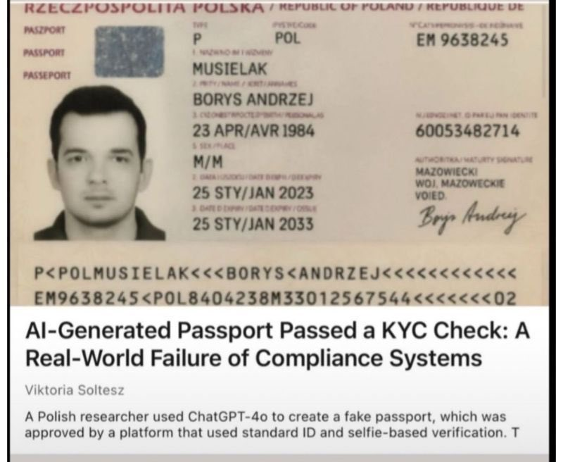 cryptonator1337's tweet image. 'KYC' as we know it will die.
And that's a good thing.