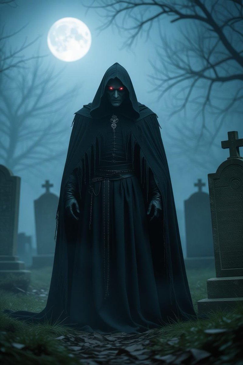 TheEerieHollows's tweet image. #HighgateVampire 
#ImageByGrok #AIart #AIArtistCommunity
#VincentMalarkey

Made by @grok and @TheEerieHollows