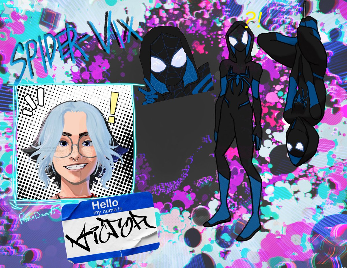 PookieDraws's tweet image. Day 20- Picrew 
For picrew I drew my older spidersona !! #Cringetober2025 #spidersona #myoc #myartwork #myart #digitalart #digitaldrawing