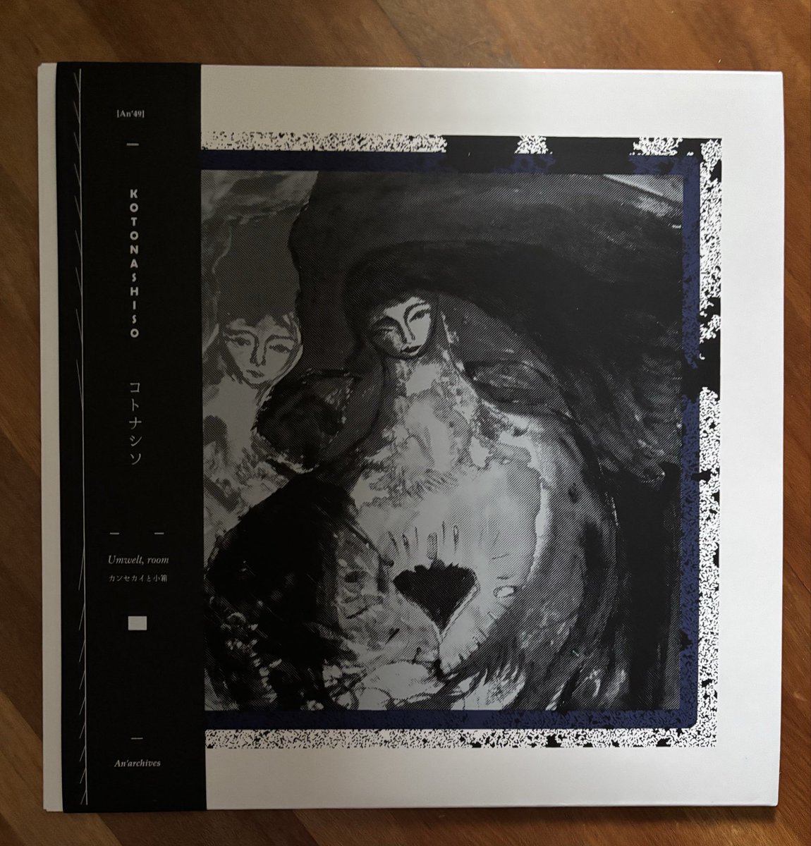 先日コトナシソさんのレコードが届きました。エレキと唄のみの世界観が美しくて心にきました｡装丁も丁寧に仕上げられていて素晴らしい。フランスのAn’ archivesからのリリース｡
