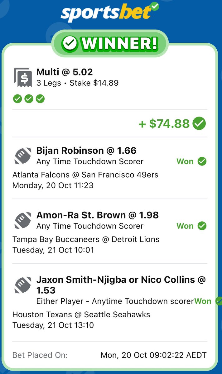 Cashed another Feed multi 🥳✅