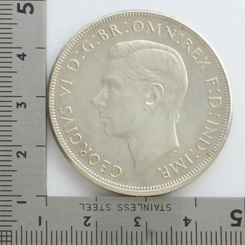 オーストラリア1938年 ジョージ6世 5 シリングクラウン銀貨 ワールドコインギャラリー on X: 