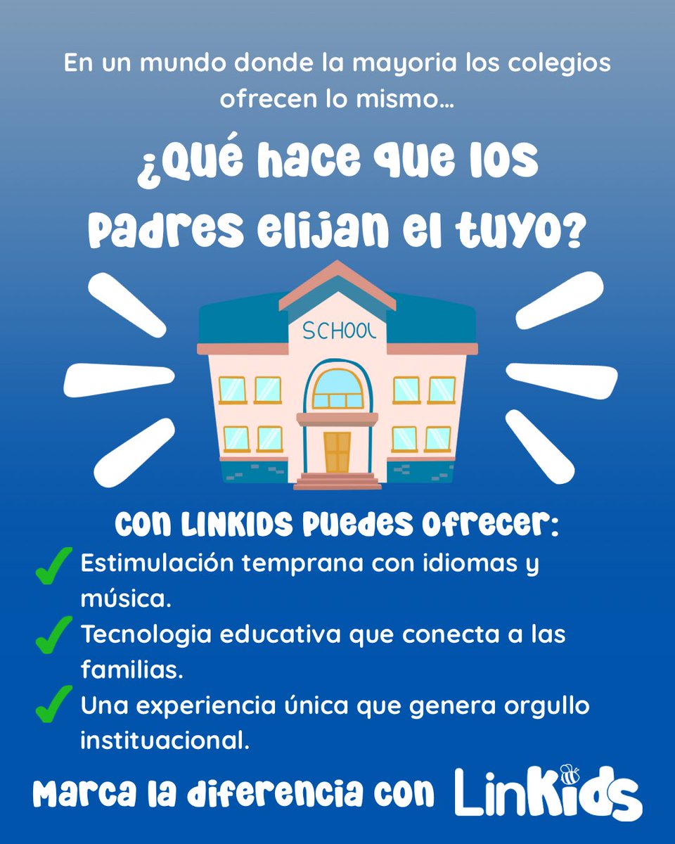 linkids_idiomas's tweet image. En un mundo donde todos los colegios ofrecen lo mismo…
solo quienes apuestan por innovación y neurodesarrollo destacan.

✨ Con #LinkidsMéxico puedes ofrecer una experiencia educativa única que conecta a las familias.
👉 linkids.com.mx

#InnovacionEducativa #LINKIDS