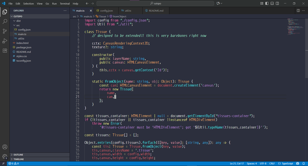 WakameSushiSuki's tweet image. i made a base for the project! idk if it compiles yet but it seems like it works, i will download a TypeScript compiler tonight or tomorrow
i posted it on github for you to see updates and contribute!!
github.com/WakameSushiSuk…