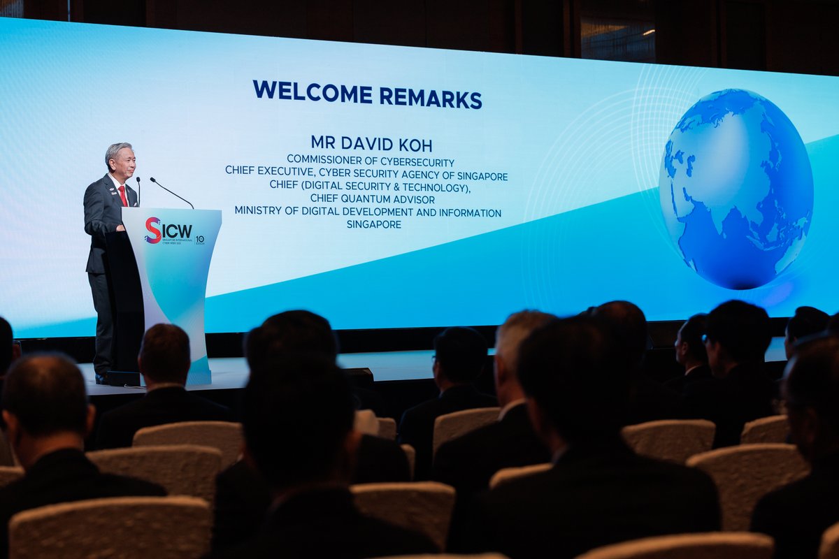 Singapore International Cyber Week tweet media
