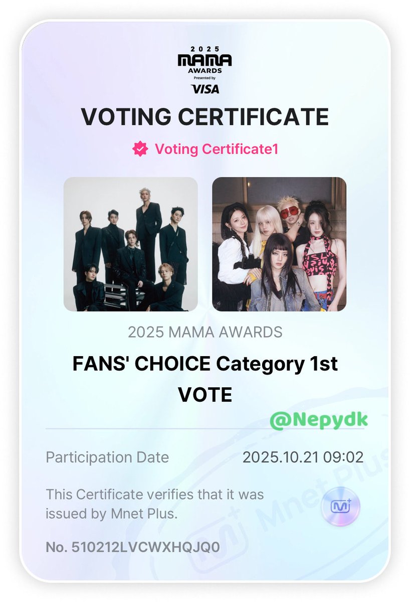 โพสต์แรก Day6 💚

#2025MAMAVOTE
#GOT7