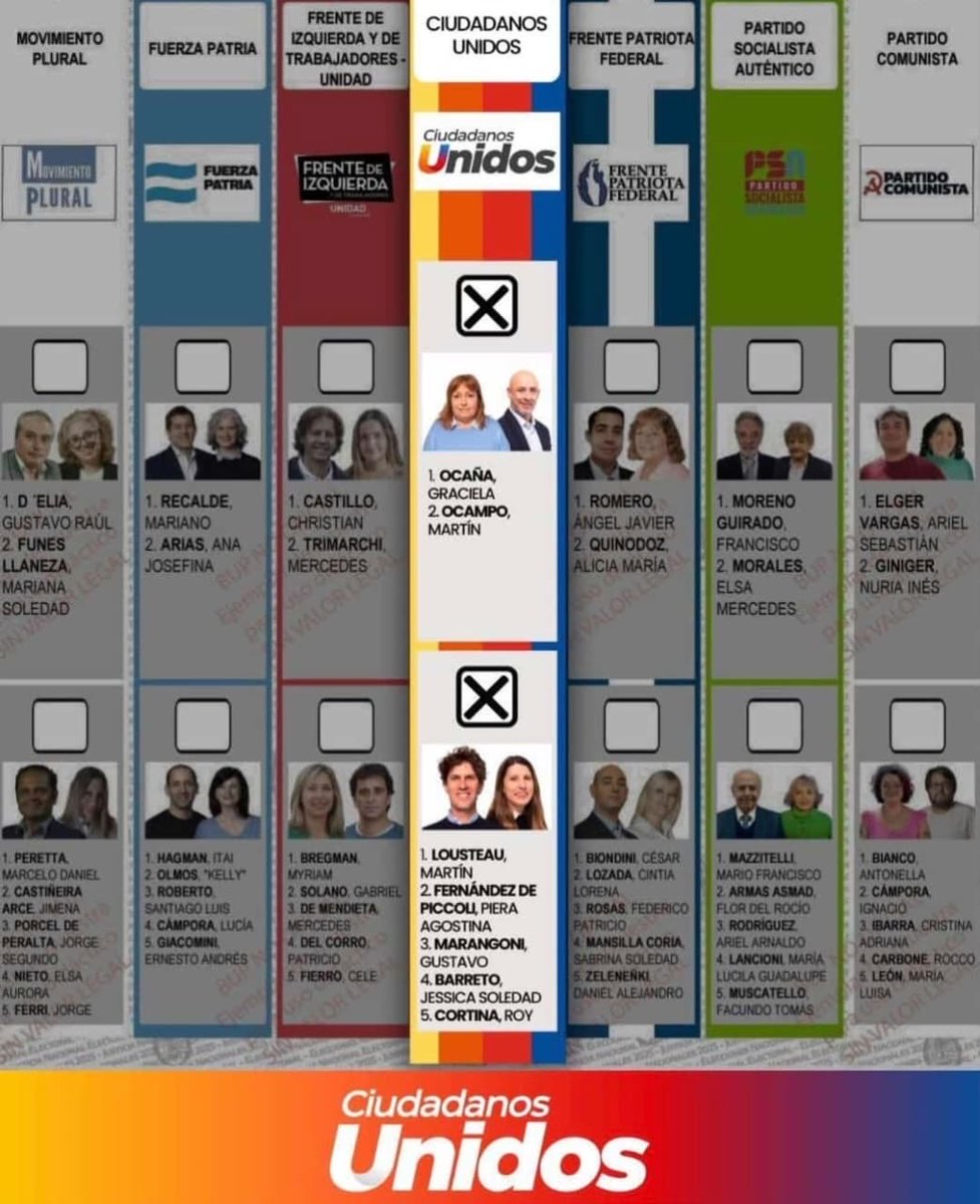 Este domingo 26, votá la lista 504 — <a href="/ciudadanos_un/">Ciudadanos Unidos</a> 

Porque queremos una Argentina más justa, transparente y con oportunidades para todos 💪