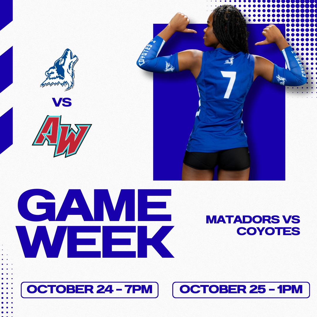 CSNCoyotes's tweet image. It’s Game Week Coyote Nation‼️ Women’s Soccer hosts Cochise College to conclude its regular season on 10/21. Volleyball hosts AWC in back to back conference matches 10/24 &amp;amp; 10/25. Nationally ranked XC competes at the “Region 1 Championships” in Gilbert, AZ 10/24
🐺⚽️🏐🎽👟 #1PACK