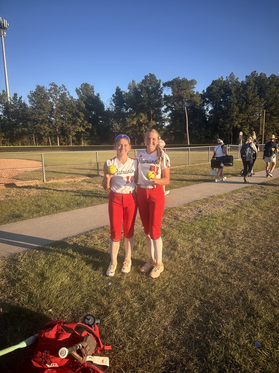 MarucciPatsBR's tweet image. Devin Tanner (2028) and Kaydi Landry (2028) @KaydiLandry hit back to back 💣’s this weekend in Conroe!#maruccipatriots