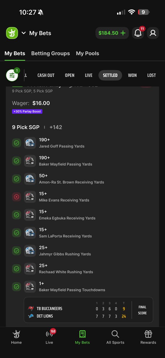 YungGrandson's tweet photo. @DKSportsbook @DK_Assist Where my money at then ? https://t.co/wcqBLFwD27