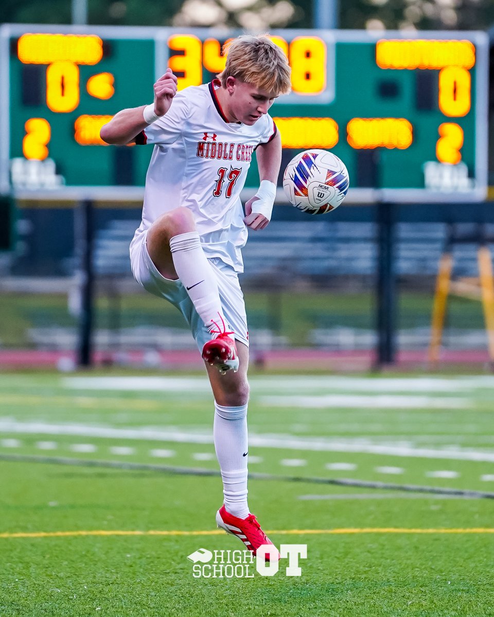 Middle Creek would admit that Monday night’s trip to Cardinal Gibbons was not its best effort.

But the No. 11-ranked Mustangs (17-1-1) did what good teams do, and found a way to win in overtime.

Story/photos: highschoolot.com/story/late-ot-…