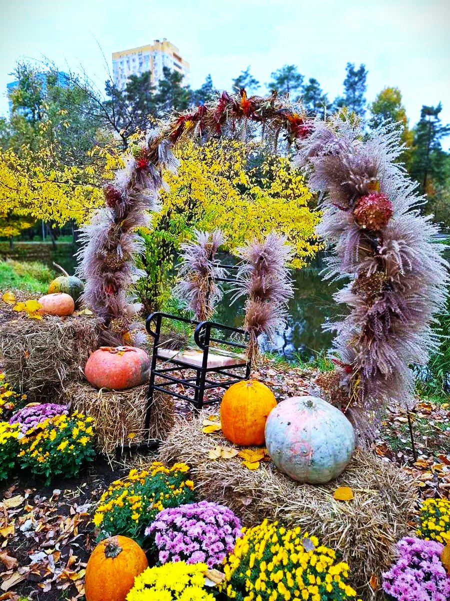 DigitalArtKyiv's tweet photo. A beautiful autumn in one of Kyiv's districts. May this autumn day bring you peace and harmony. With love from Kyiv. #RomanticArt #DigitalDreams #AutumnMuse #DigitalArt #Autumn #Romance #AutumnRomance #art https://t.co/D05OoD5egu