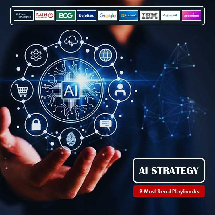 arpit_apoorva_'s tweet image. 9️⃣ 𝐌𝐮𝐬𝐭-𝐑𝐞𝐚𝐝 𝐀𝐈 𝐒𝐭𝐫𝐚𝐭𝐞𝐠𝐲 𝐏𝐥𝐚𝐲𝐛𝐨𝐨𝐤𝐬

Everyone’s talking about AI, but only a few truly know how to win with it. Most are still stuck in experiments, while a handful have figured out how to turn AI into real business power. 

facebook.com/share/p/14Ttf1…