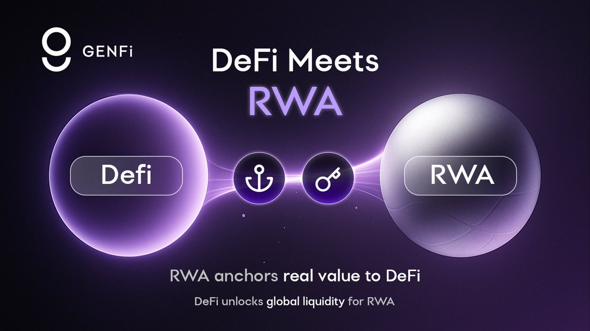 RWA   anchors real value to DeFi — and DeFi unlocks global liquidity for RWA.