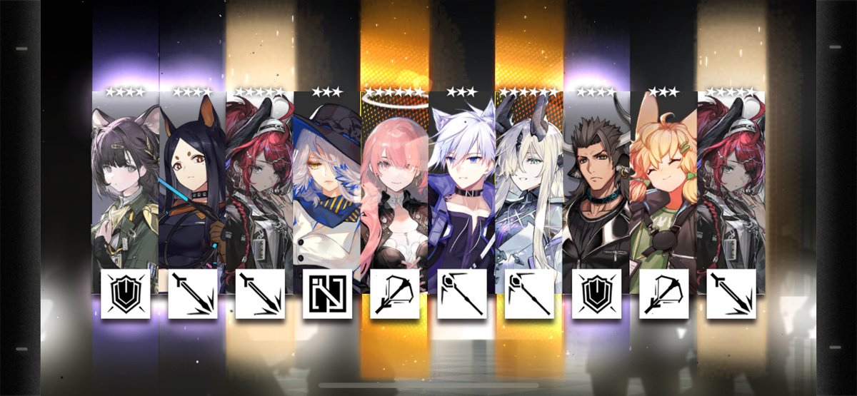 おおおおおお
結局103連しちゃった...
#アークナイツ