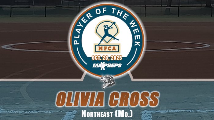 LineDsoftball's tweet image. High School Honors: Missouri Senior Pitcher Olivia Cross Collects MaxPreps/NFCA Fall Player of the Week Honor With 16K Shutout Performance🥎 Link below to read the full story!⬇️

🔗: linedrivemedia.com/news/high-scho…

#HighSchoolSoftball #PlayerOfTheWeek @BEARCATvillage 

📸 &amp;amp; 📝: NFCA